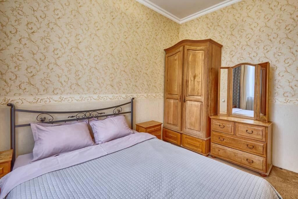 Apartment Near Bessarabsky Square Kiev Extérieur photo